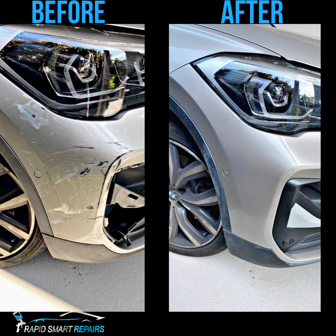 Before and after repair