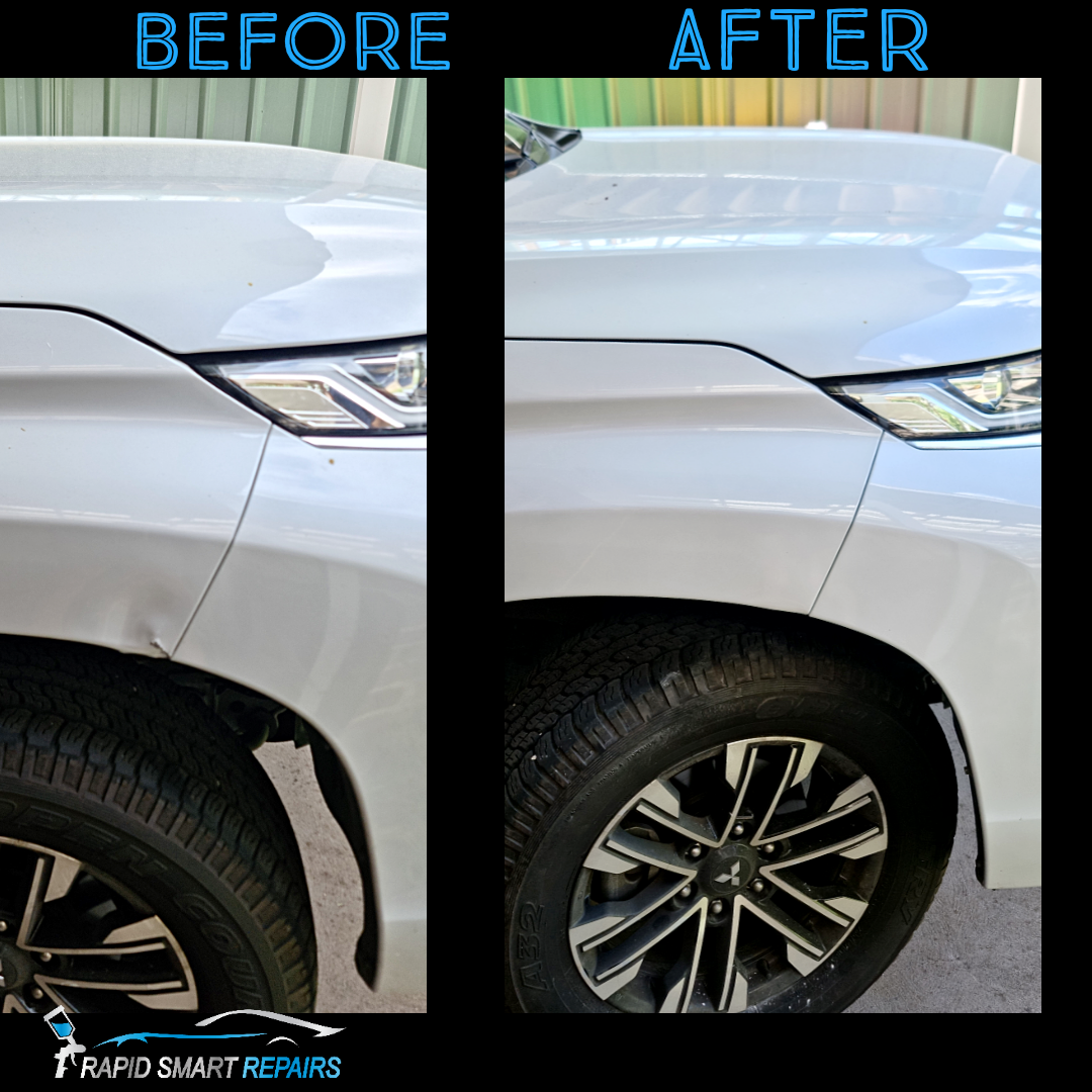 Before and after repair