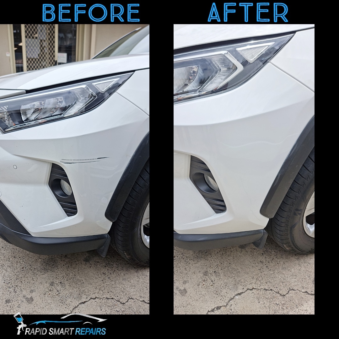 Before and after repair